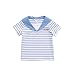 Marc janie Baby Boy's Sailor Stripe Tee Blue 3T