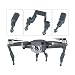 Produktbild Rhodesy DJI Mavic Pro verbesserte Stoßfeste Anti-Stoß Fahrgestell Beine Erweiterungen (Grau)