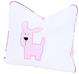 Smithy Kissenbezug Lucky Dog, rosa