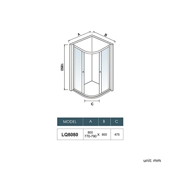 iBathUK | Modern Quadrant Enclosure Set - Image 6