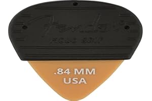 Fender® Mojo Grip - Púas de agarre (3 unidades, 84 mm, grosor de 84 mm, 3 unidades), color rubio caramelo