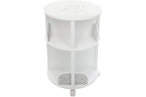 ATMOSPHERA CREATEUR D'INTERIEUR - Libreria Rotonda per Bambini Grigia H59cm