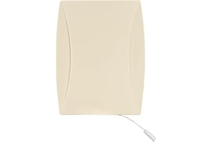 zaMel SUN10000150 Türgong Türklingel Gong Klingel Haustürklingel Verdrahtet Zweiklang Doppelklang 8V Bim Bam Beige Mit Schalter Ausschalter GNT-921/N