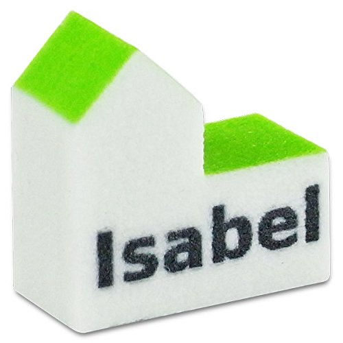 Luudoo Personalisierte Siedler von Catan - Städte - in Ihrer Wunschfarbe und mit Ihrer Aufschrift (4 Städte)