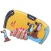 Produktbild MiniGreen PU Leder Lang Geldbörse Reißverschluss Clutch Tasche Damen Geldtasche Geldbeutel Cartoon Hund Frauen Portemonnaie Mädchen Handtasche Große Kapazität Kartenfächern Handytasche, Gelb