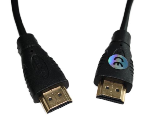 Handycop® 1,5m HDMI Kabel 1.4 HIGH SPEED mit Ethernet 3D FULL HD TV LCD PS3 HDTV XBOX 360 - 1.4a Echt 3D - Highend with Ethernet Stecker mit vergoldeten Kontakten