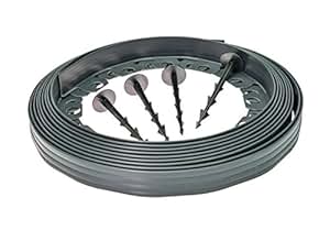 Flexible Rasenkante aus Kunststoff, Neuer Rand 10 Meter für Begrenzung