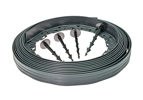 spécification Flexible de jardin en plastique Bordure, New 10 m pour les bordures, Chemins, pelouse, allée. Facile à installer. 30 sécurité pegs-anchor inclus. Graden Design, Graden idées.