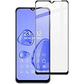 Aksesuarcim Samsung Galaxy A32 5G ile Uyumlu Ekran Koruyucu Tam Kapatan Nano Esnek İnce Fiber Siyah