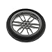 Produktbild Bausteine gebraucht 1 x Lego Technic Rad Reifen schwarz 94.2mm D.x22mm Felge neu-dunkel grau 75mm D.x17mm Motorrad Bike Set 7158 8051 42036 9449 88517 88516 88517c01