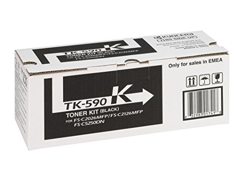 Kyocera 1T02KV0NL0 TK-590K Tonerkartusche 7.000 Seiten, schwarz - 2