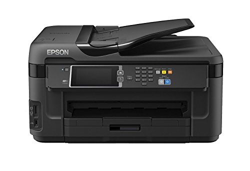 Epson WorkForce WF-7610DWF A3 Colour InkJet Printer + Extra Full Set Of Compatible 27XL Inks (Black,C,M,Y 1100 Pages)