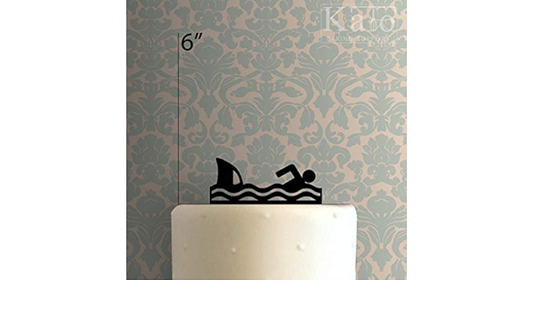Decoration De Gateau En Forme De Requin Amazon Fr Cuisine Et Maison