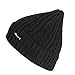 Produktbild Gjzww Herren Strickmütze Mütze warme WollmützeBeanie Mütze Kopf tragen für Fitness Outdoor Sport Skating Wandern Hut,Black