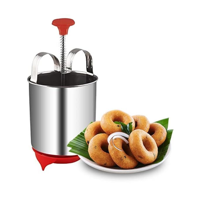 KDOPIX Stainless Steel Mendu Vada Maker Review: Homemade Donuts & Medu Vadas