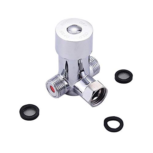 Preisvergleich Produktbild DIKHBJWQ Induktions-Hahn-spezielles Temperaturregelventil heißes kaltes Wasserventil