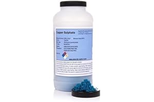 MAIGORAY 1kg Copper Sulphate★Pentahydrate★high purity★Make sure to checkout with minerals-water to get what's on the picture★