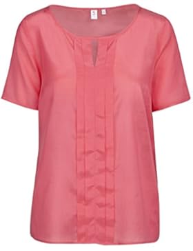 SEIDENSTICKER Damen Bluse Schwarze Rose Bügelleicht Uni / Uniähnlich Fashion-Bluse