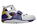 Produktbild Nike Men's Air Trainer Huarache White/Regency Purple/Amarillo Leather Basketball Shoes 12 M US
