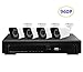 Produktbild BW ® BW6100 4CH 960P POE NVR HD 1280 *960P Überwachungskamera-System (1 TB/Seagate HDD 4 w wetterfest Superior 960P Night Vision HD Überwachungskamera-System (HDMI 1.3 Megapixel, Hi-Res, vandalismusges./wetterfestes Metallgehäuse, A-POE Feature, P2P, Onvif cloud-Dienste Protokoll unterstützt Mobile Überwachung Easy Access, PC und bieten cm gratis)