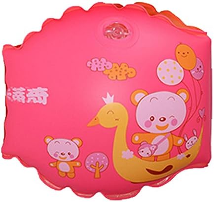 OPSUN Inflatable Armbands with Floating Arms/Set of 2 Swim Rings/Cartoon Safety Arm Circles for Children Baby Girl Boy