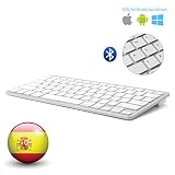 Español Layout Teclado Inalámbrico Bluetooth 3.0 Conexión, Marca...