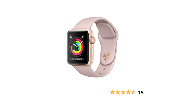 Apple Watch Series 3 smartwatch Oro OLED GPS (satellitare) : Amazon.it:  Elettronica