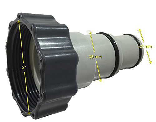 Intex Adapter A, Ø 32 / 38 mm mit Innengewinde, für Pool, Reduzierung von 38mm auf 32mm - 3