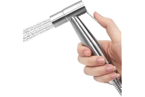 Marcoware Stainless Steel Heavy Duty Health Faucet,1pc Gun Only, Brushed Finish