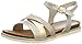 Produktbild Marco Tozzi Damen 28410 Slingback Sandalen, Silber (Platinum Comb), 39 EU