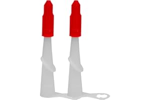 PAYMALI 2 giunti a 360° per lavori negli angoli, punte in silicone – per cartucce commerciali/beccucci in silicone/ugelli di ricambio