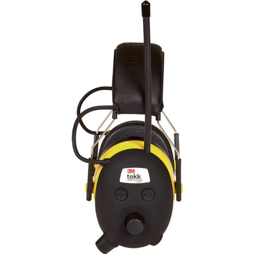 Original 24db PELTOR/3M Digital Radio Gehörschutz Kopfhörer mit VOICE Assistent und Smartphone/MP3 Player Anschluss - 5