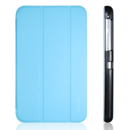 JETech® Ultra Slim Galaxy Tab 3 7.0 Schutzhülle Case Tasche Hülle mit Standfunktion für Samsung Galaxy Tab 3 7 Zoll (Blau) - 2
