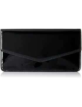 ESPRIT Damen 097ea1o071 Clutch, Schwarz (Black), 3x15,5x29 cm