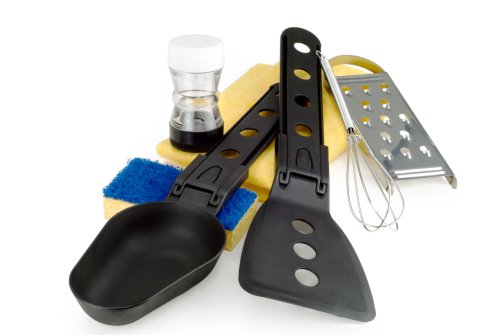 GSI Outdoors Kitchen Utensil Set Backpack, Multicolour, Set of 7, 90106