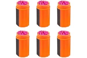 BAUFAS 6 Sets Streichhölzer, Wasserdichte und Winddichte Camping-Streichhölzer für Outdoor und Survival-Kit