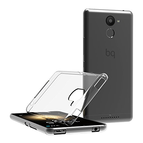 Funda BQ Aquaris U Plus  AICEK BQ Aquaris U Plus Funda Transparente Gel Silicona BQ Aquaris U Plus Premium Carcasa para BQ Aquaris U Plus 5 0 