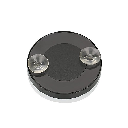 MILKIRAY Schwarz 180° Kosmetikspiegel LED Beleuchtung Beleuchtet 10 fach vergrößerung Tischspiegel Make up Spiegel Touch Switch 16 LED DE - 6