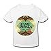 Age 3 Toddler Kids Little Boy's Girl's Tame Impala Logo T-Shirts White