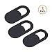 Price comparison product image Kobwa Webcam Cover,Universal Ultra-Thin 0.03in,Web Camera Cover For Laptop, IPhone, IPad, Tablet, Mac Air, Macbook Pro,Camera Blocker Protect Privacy and Securtiy- Black (3 Pack)