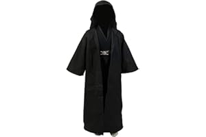 Fuman Jedi Robe Obi Wan Kenobi Mace Windu Dark Jedi Cosplay Disfraz Halloween Disfraz para Kin-der Anzug Uniform