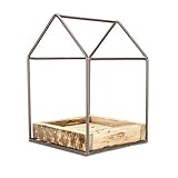 Sowohl zur Aufzucht von Setzlingen auf der Fensterbank als auch zum Dekorieren mit Naturdekoelementen geeignet.