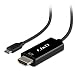 Produktbild J&D USB-C-auf-HDMI-Kabel, 4 K, 30 Hz, USB-C & Thunderbot 3-Kompatibel, 2,7 m