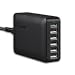 Produktbild noot Products 60W 6-Port USB Ladegerät mit Quick Charge 3.0 und i-DTek Technologie Desktop Wall Multi Port Hub Schnelle Ladestation für iPhone/iPad/Samsung Galaxy/Nexus/Google Pixel/Motorola/LG