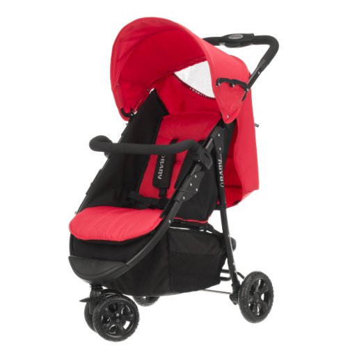 Obaby Tour 3 Wheeler - Black/Red