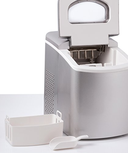 Trebs 99272 Eiswürfelmaschine, 10 – 12 kg Eiswürfel in 24 Stunden, platzsparend - 2