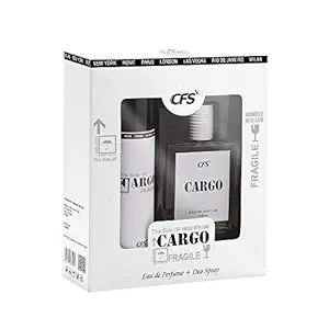 CFS | CARGO WHITE 100ML PERFUME WITH 200ML CARGO WHITE DEODORANT | LONG LASTING BEST PERFUME & DEODORANT