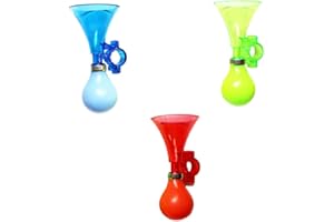 JIKEXINGMENG 3 Piece Manually Bike Bugle Loudspeaker Siren Hooter Snail Air Horn Cycle Hooter for Children Bikes