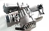 motor 49cc 4t Requiere 25:1 Mezcla de carburante, es decir, 40 ml de aceite de 2 tiempos por cada litro de gasolina.