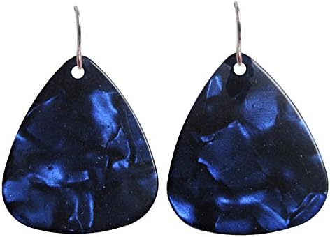 Schmuckzeug "Guitar Picks Blue" Earrings